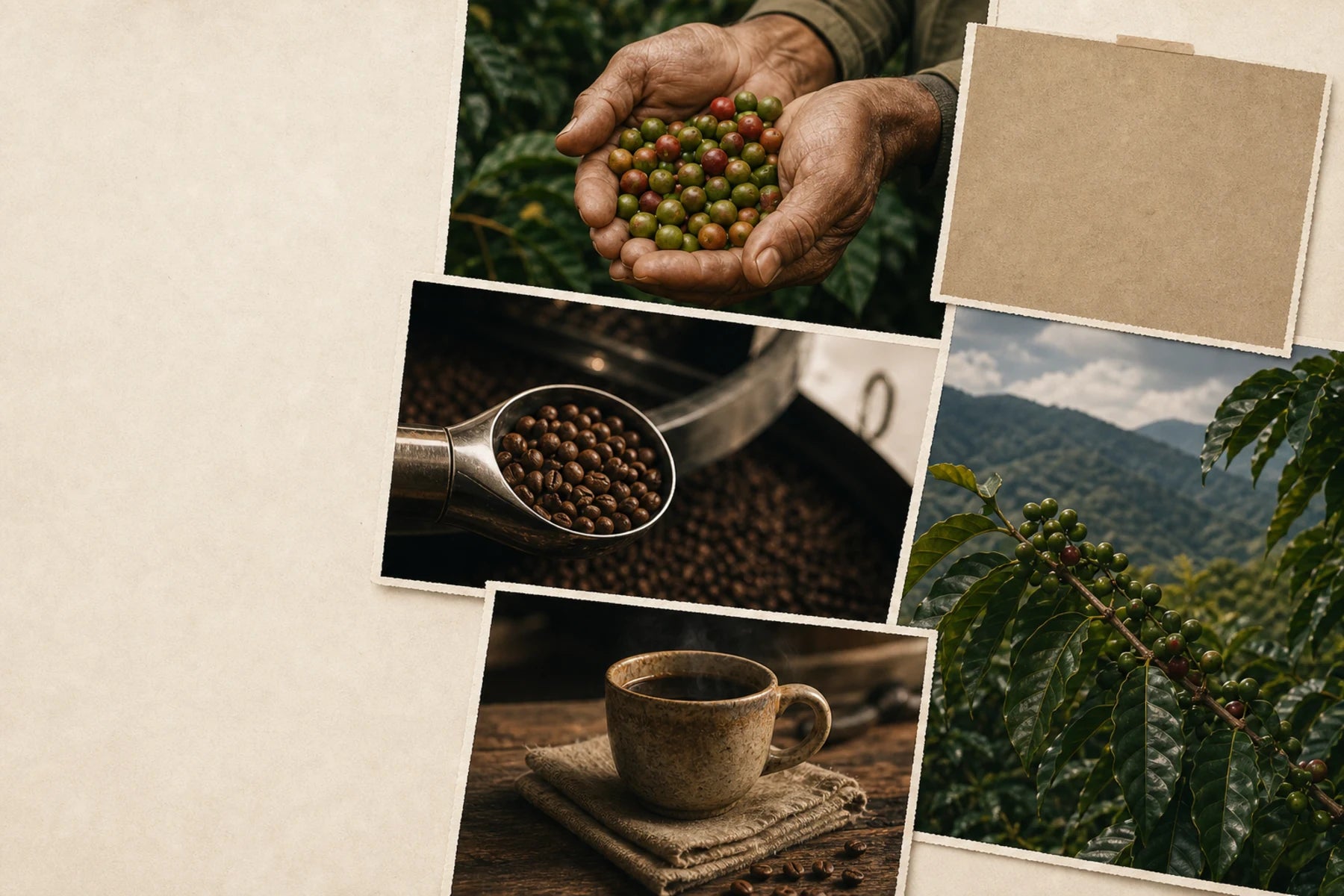 Campo, tostión y ritual de café Trifinio