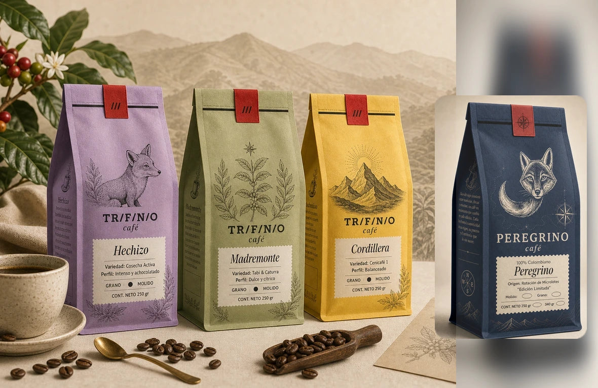 Coleccion completa de cafes Trifinio
